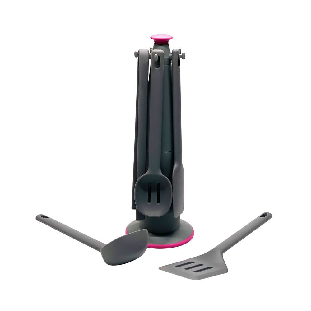 Set de utensilios de cocina de silicón Makom Home™, 6 piezas