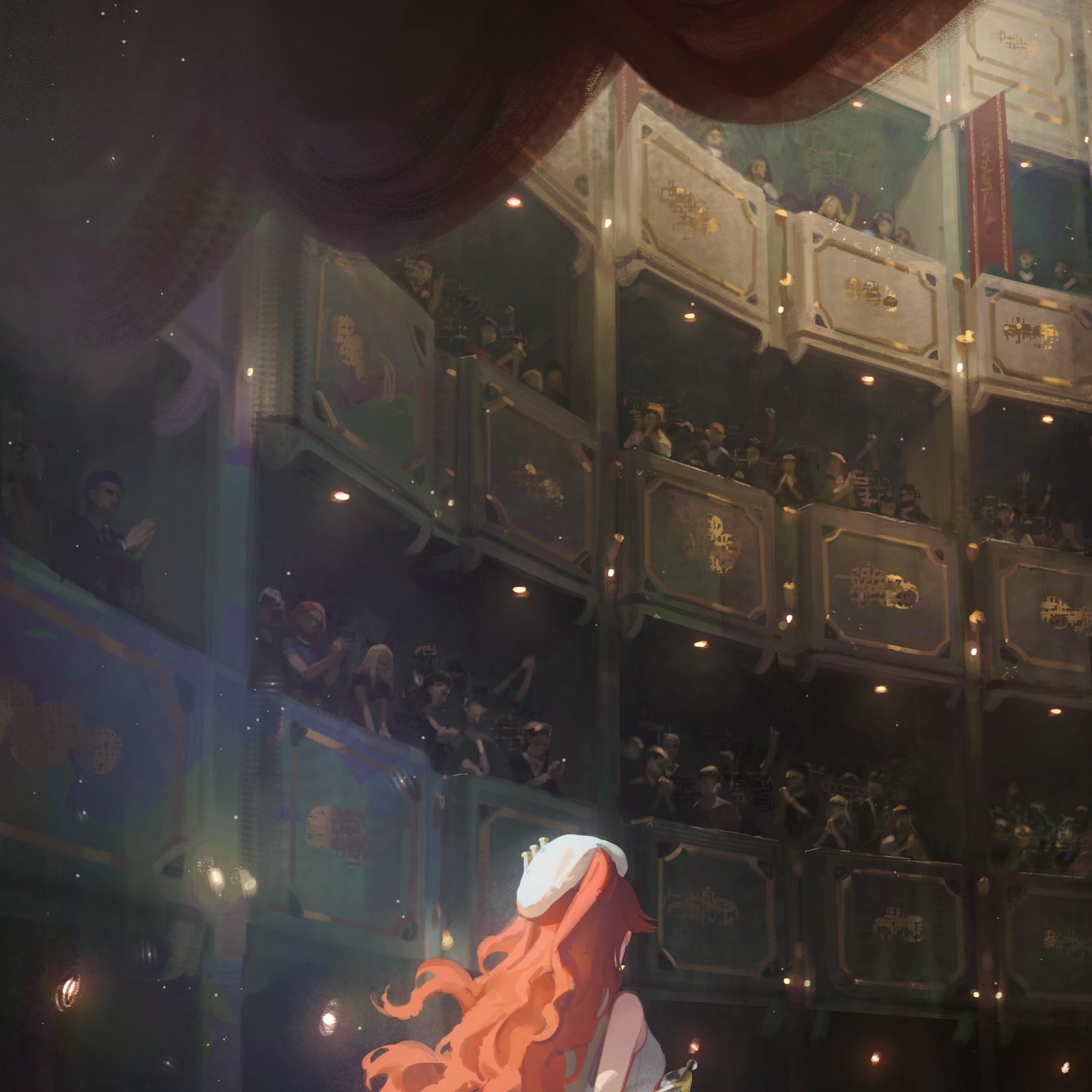 Download Opera Singer, Stage Performance, Theater, Concert Hall 2K iPhone