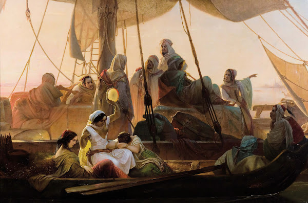 The Arrival Of The Captives 1860