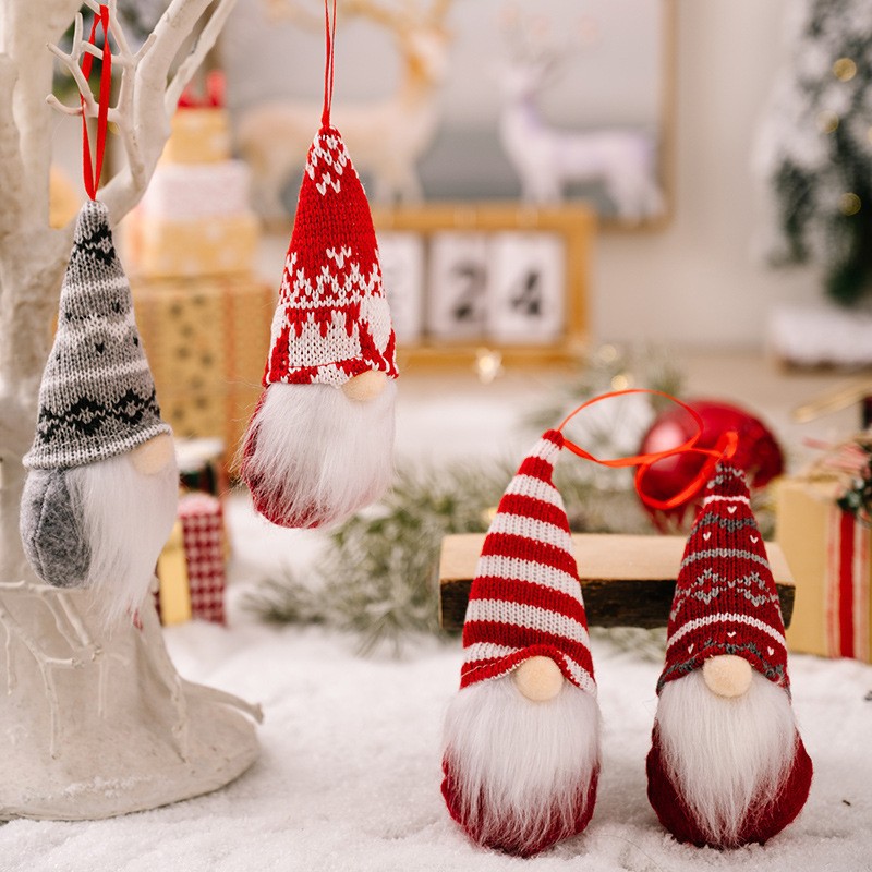 Weihnachts-Wichtel-Anhänger für den Baum