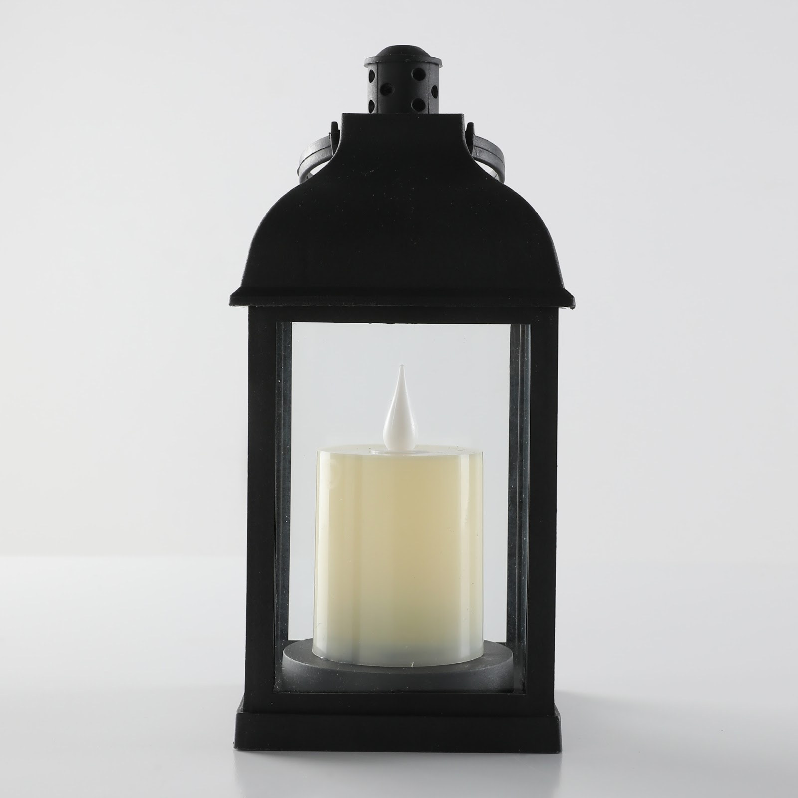 Decorative LED lantern in retro style