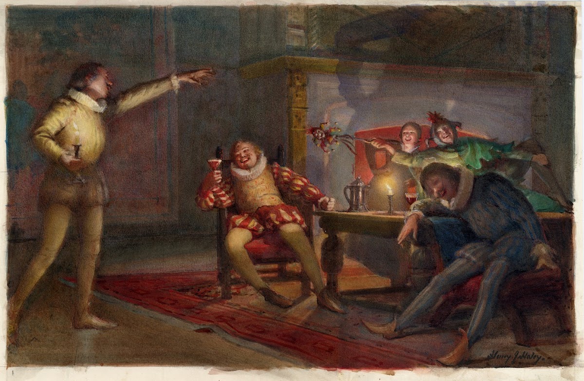 Twelfth night a revel scene act II sc 3 1901 1911