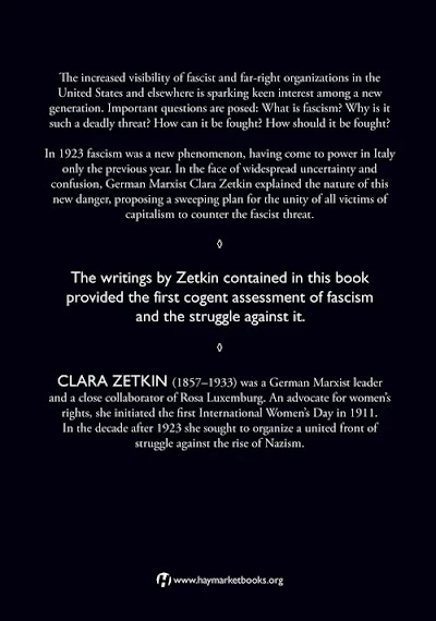 Zetkin-Fighting Fascism How to Struggle and How to Win-2017