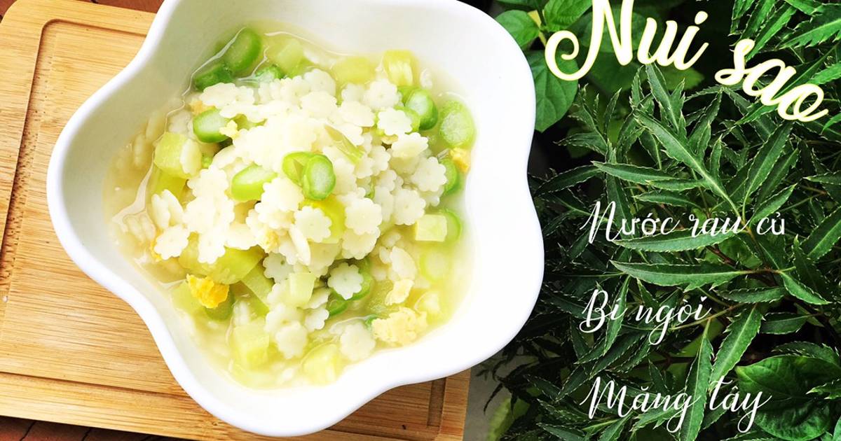 Nui sao măng tây bí ngòi nước rau củ