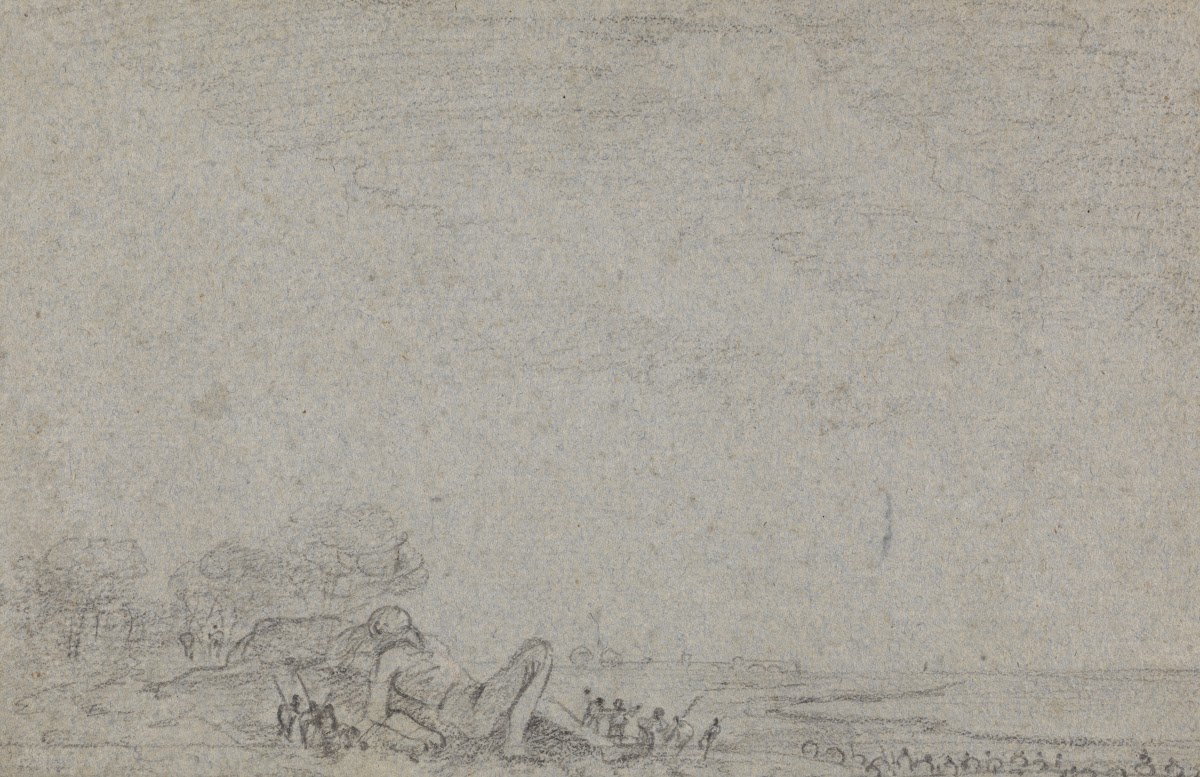 Gulliver Bound by the Lilliputians
