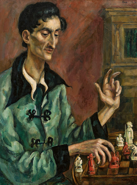 Chess player Portrait of Brunon Winawer circa 1918