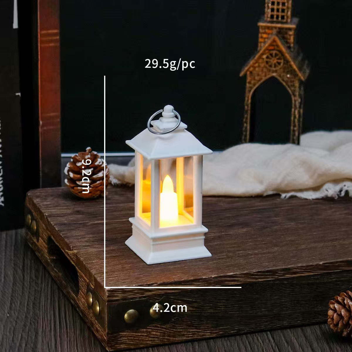 Mini-LED-Laterne im Retro-Stil