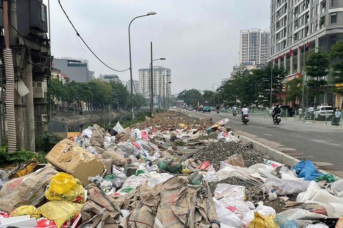 Cần đẩy nhanh tiến độ hoàn thiện dự án 600m đoạn phố Nguyễn Cảnh Dị - Báo Tri thức &amp; Cuộc sống