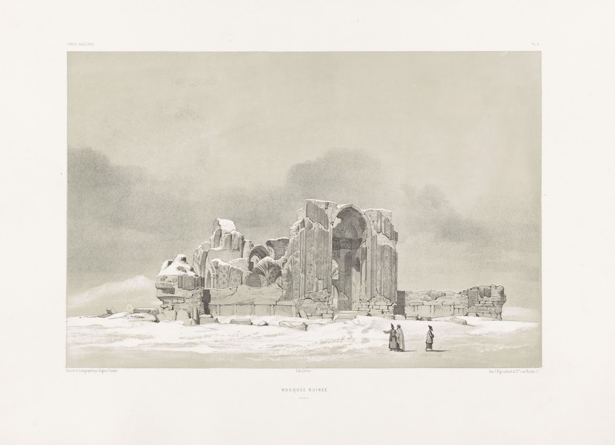 MosquéE RuinéE Tabriz 1843 1854
