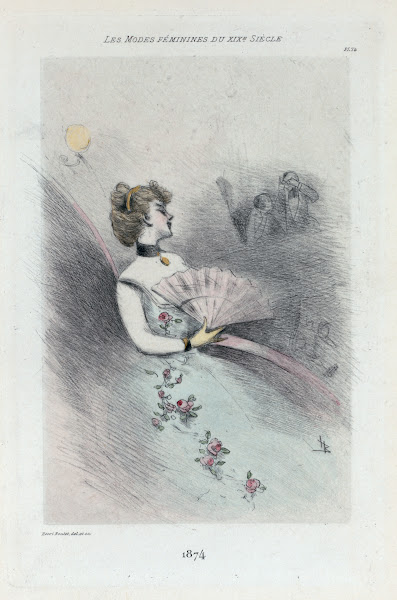 1874 Womens fashion in nineteenth century Paris 1902