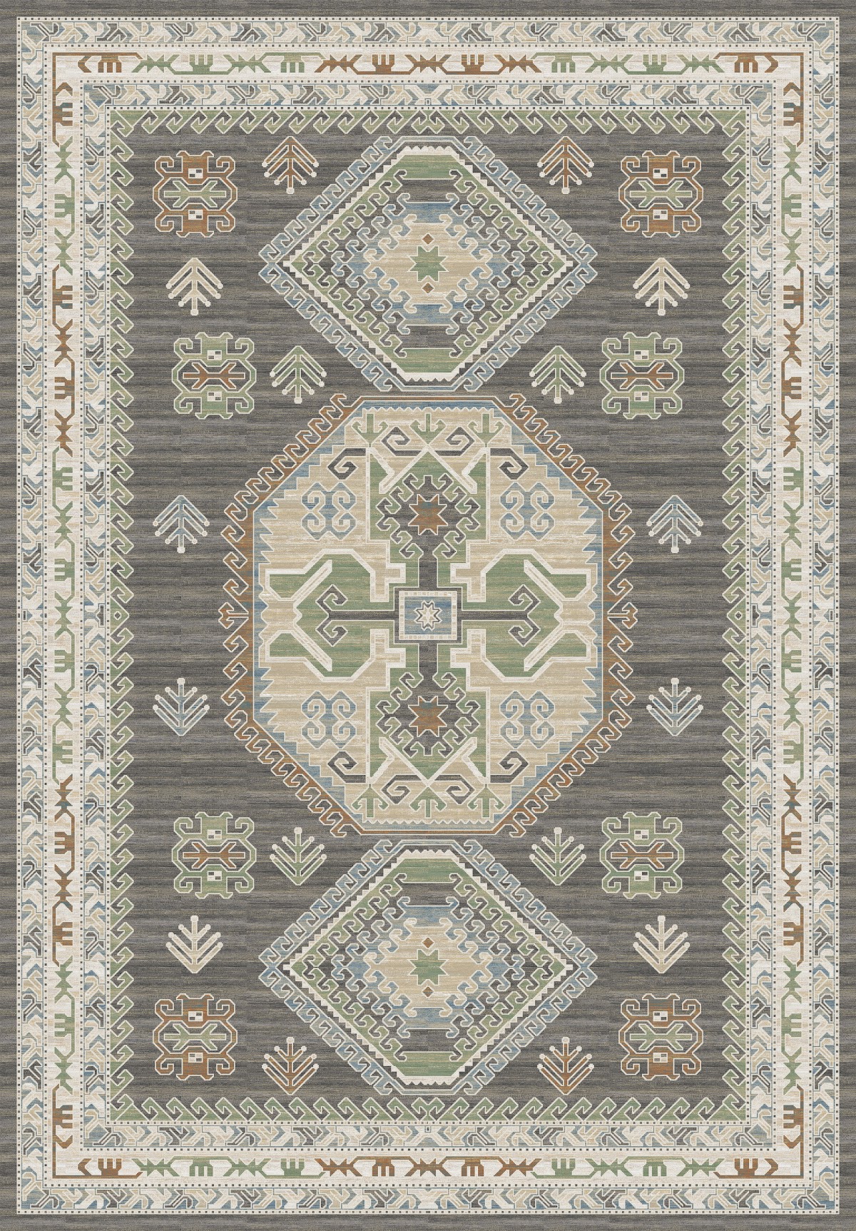 Kilim Collection C 0003 160X230 GRİ