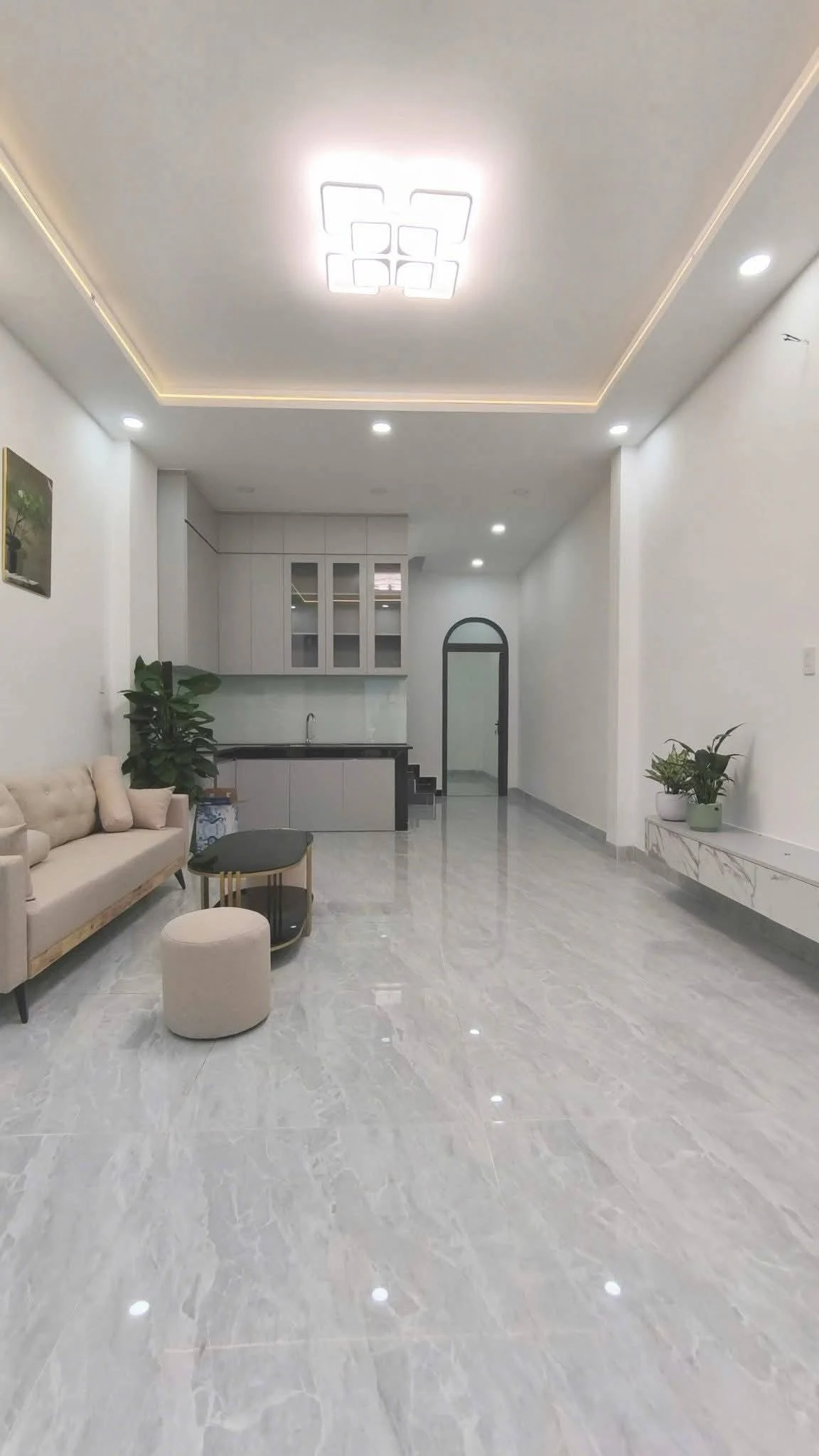 Bán nhà 4x13m> 1 lầu, hẻm xe hơi 6m, Hương Lộ 2, Bình Tân – ảnh phòng khách