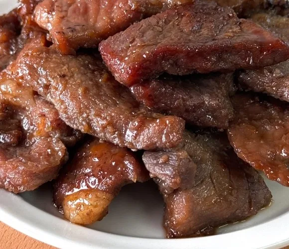 맛꾼 뼈없는 한돈 양념갈비 양념 윤기 이미지
