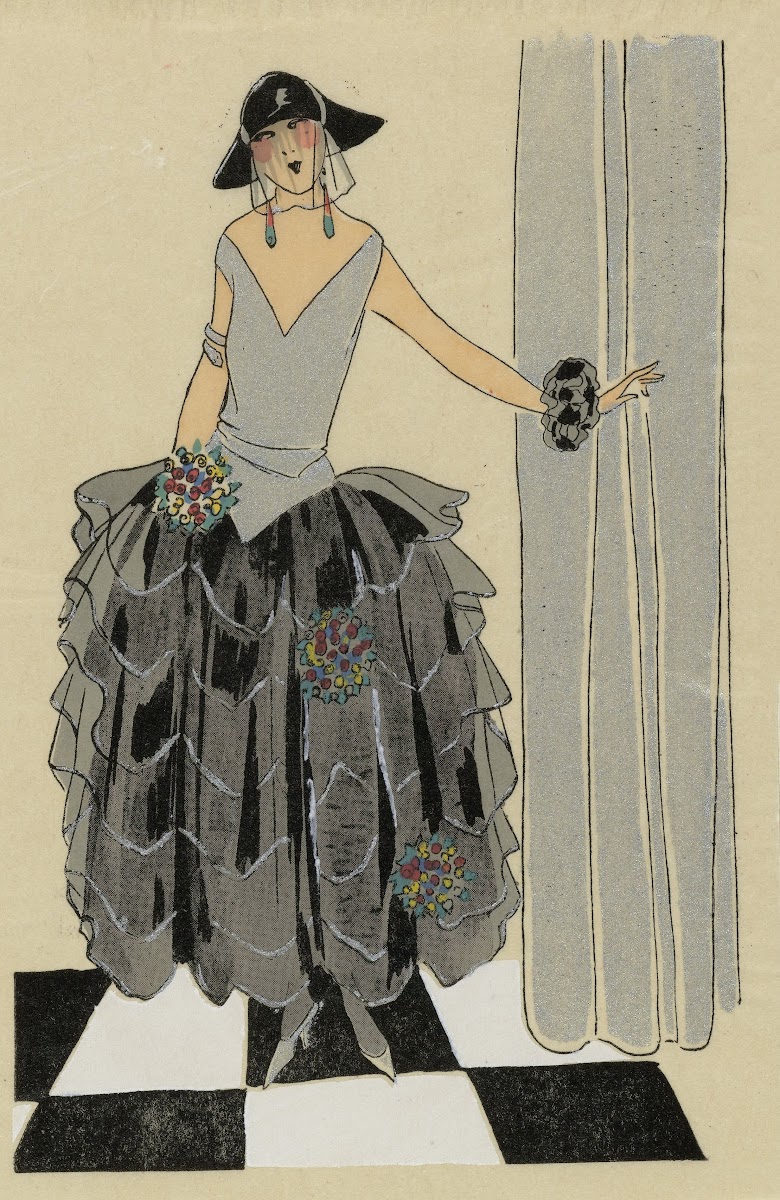 VENISE  Corselet de drap dargent 1923