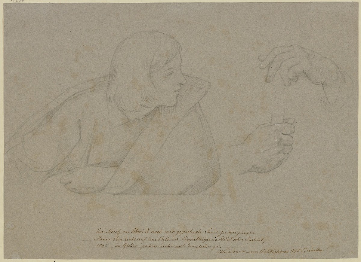 Study sheet Minstrel contest 1845