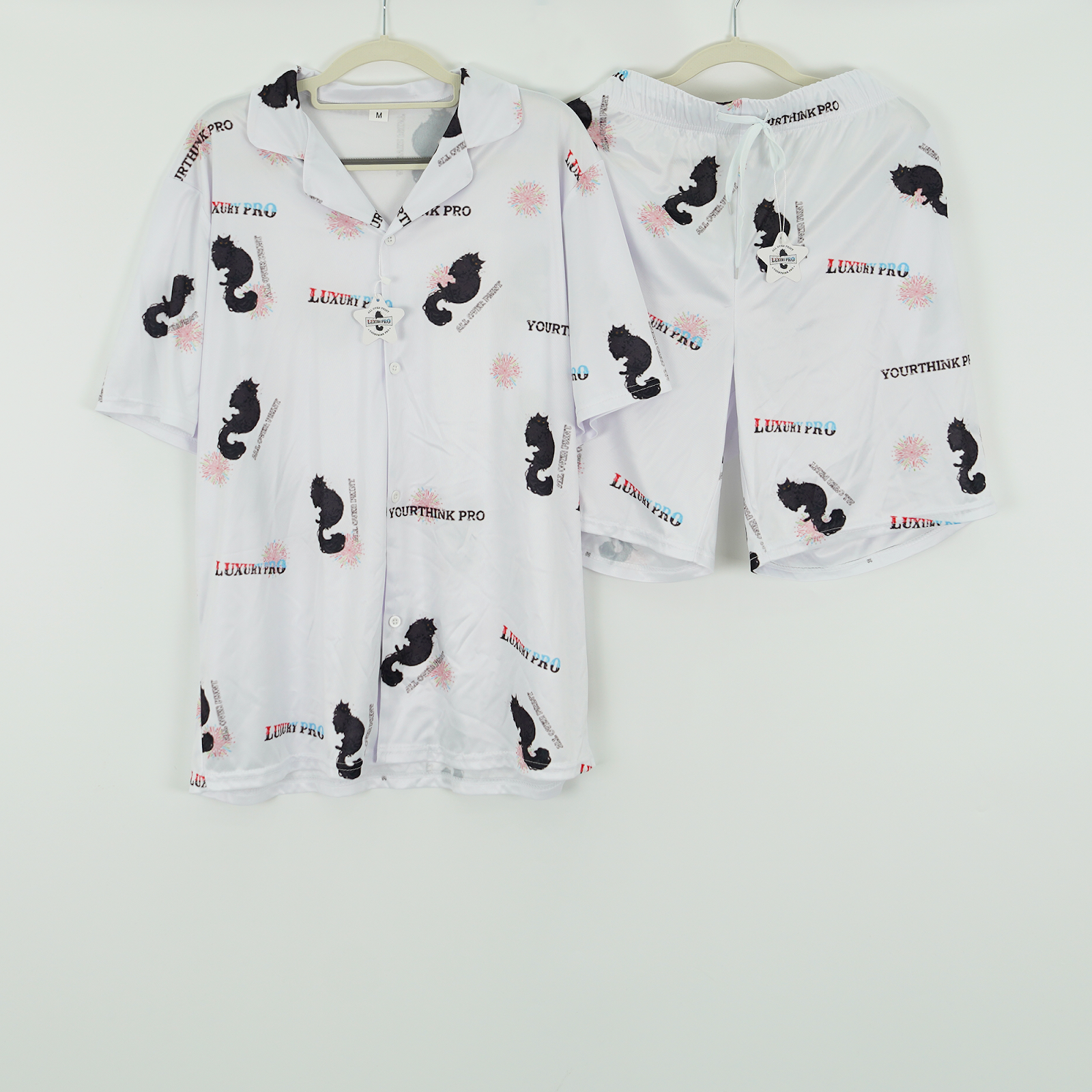 AOP Men's Short Sleeves Pajama Set
