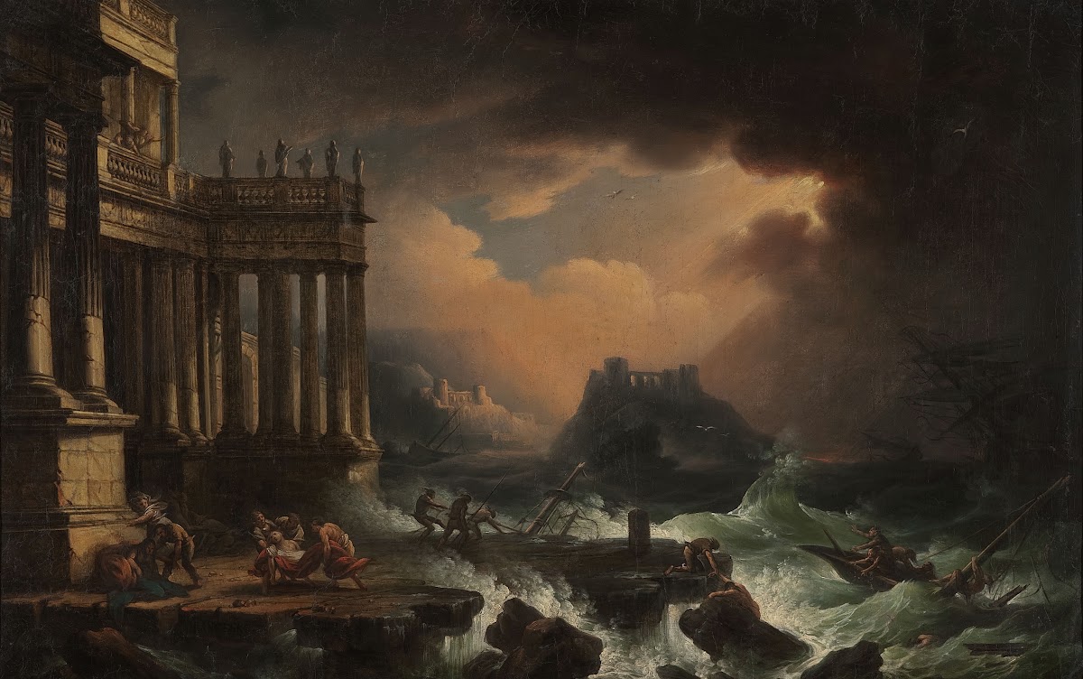 Saving the shipwrecks circa 1840
