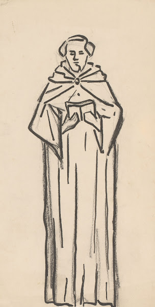 Monnik met boek 1884   1952