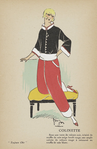 Toujours Chic Les Deshabillés  Colinette 1921 1922