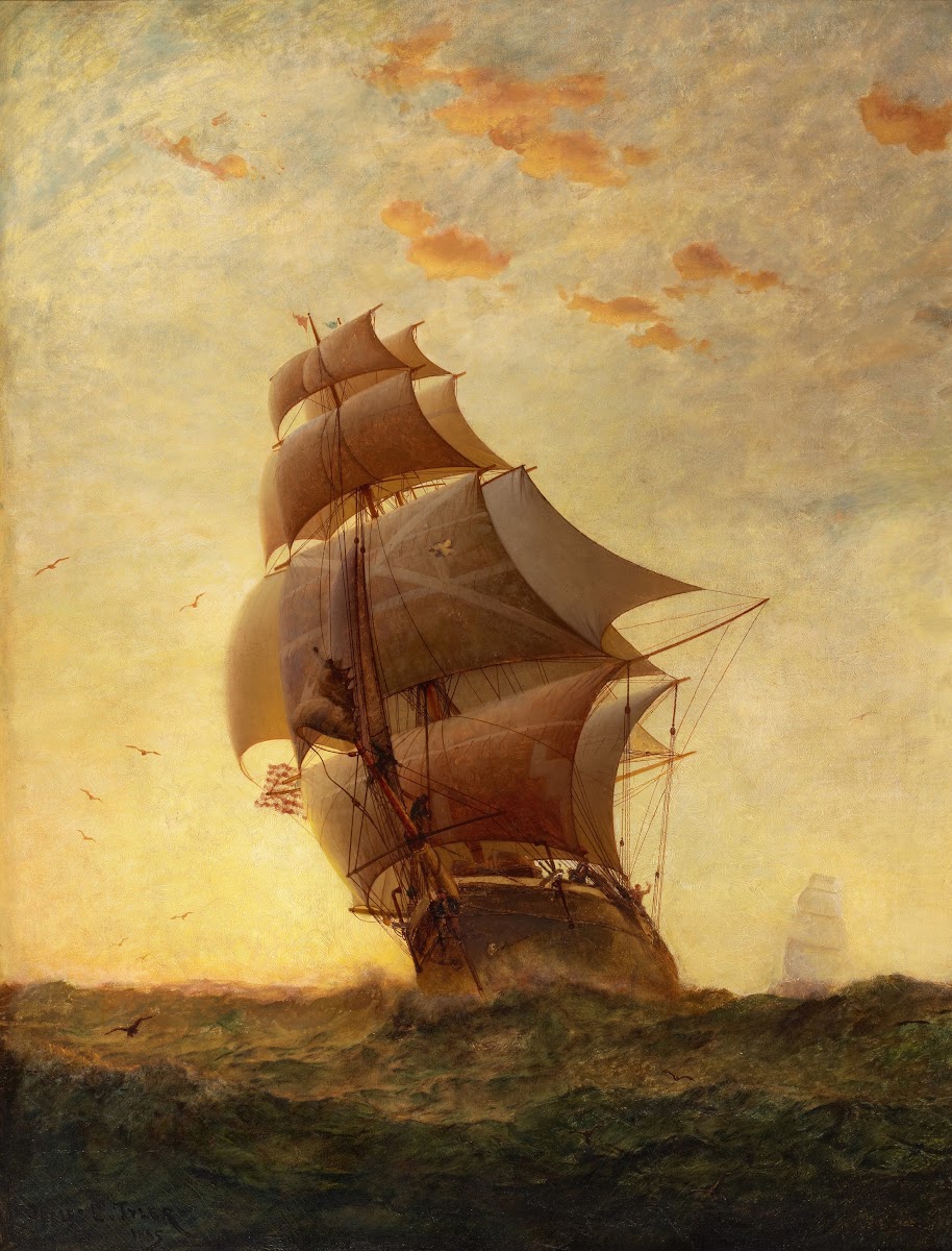Ships at Sea 1885