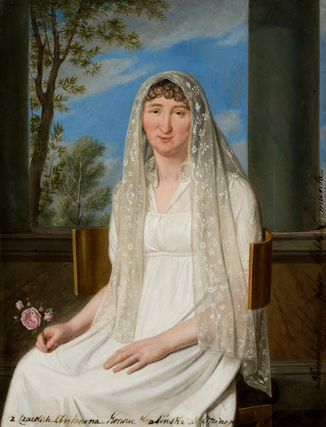 Portrait of Antonina Krasińska née Czacka 1808