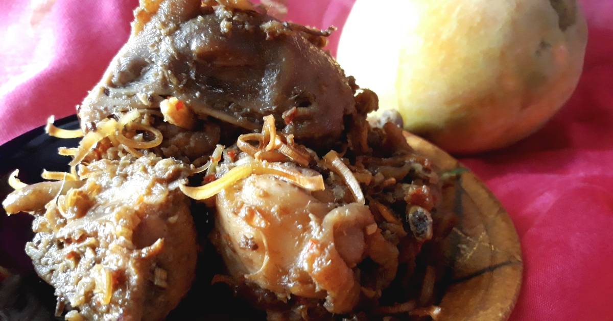 Gà kho sả ớt