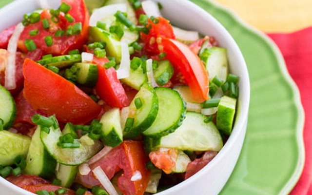 Salad Dưa Leo Cà Chua