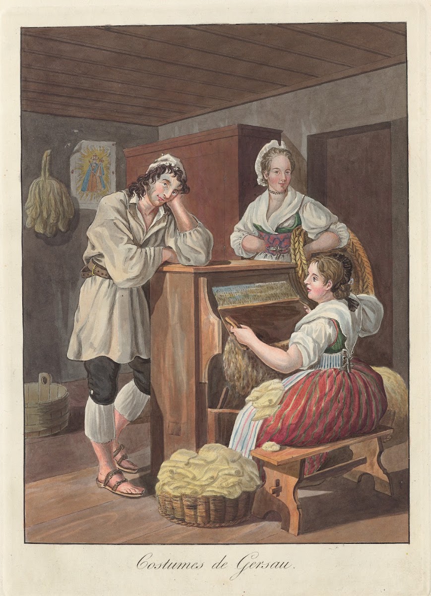 Costumes de Gersau 1808
