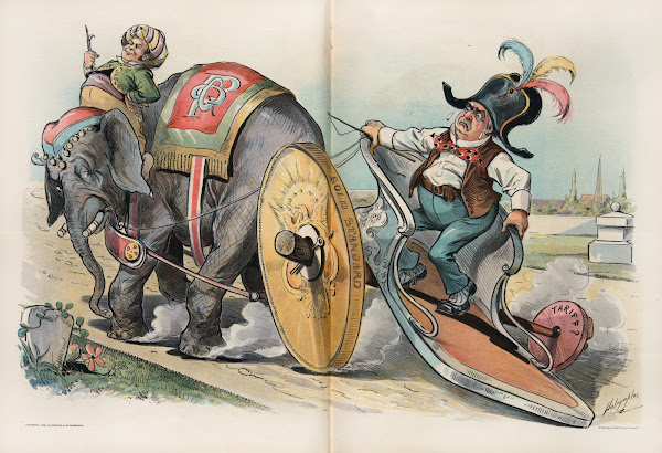 His triumphal progress 1896