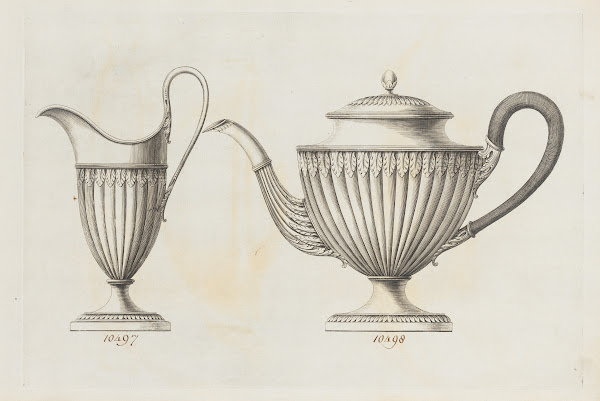 Creamer and Teapot ca 1790