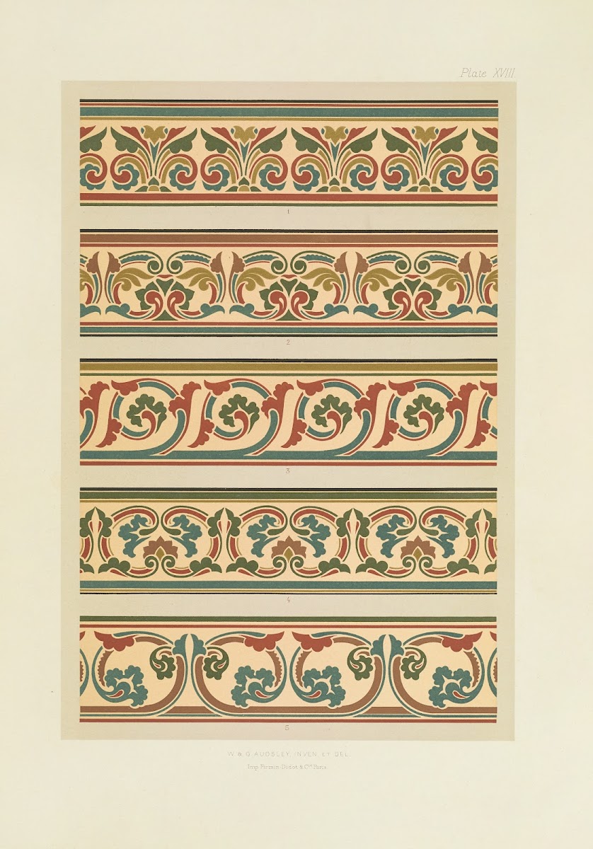 Polychromatic decoration as applied to buildings in the mediæval styles Pl18 188