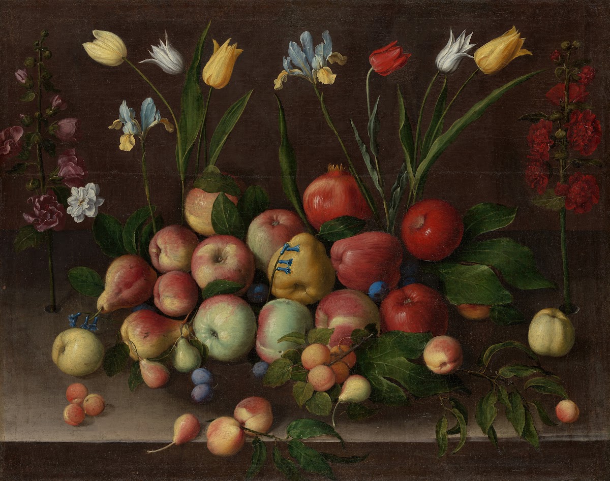Fruit and Flowers ca 1630
