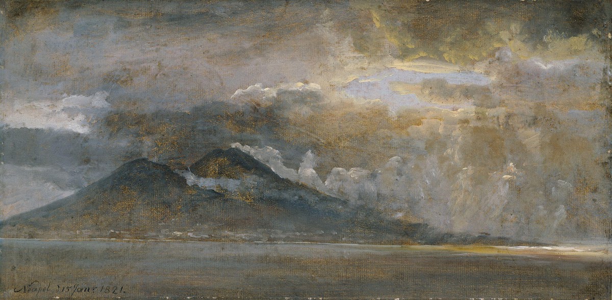 The Bay of Naples with Vesuvius 1821