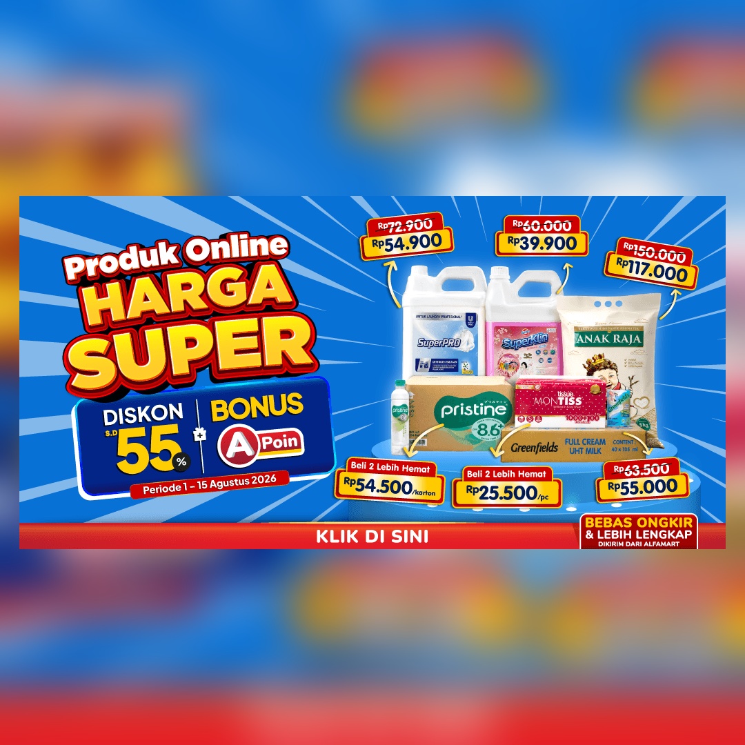 Harga Super 1-31 Agustus 2026