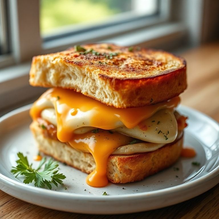 Easy Mini Croque Monsieur Sandwich Recipe: Quick & Cheesy Comfort finished
