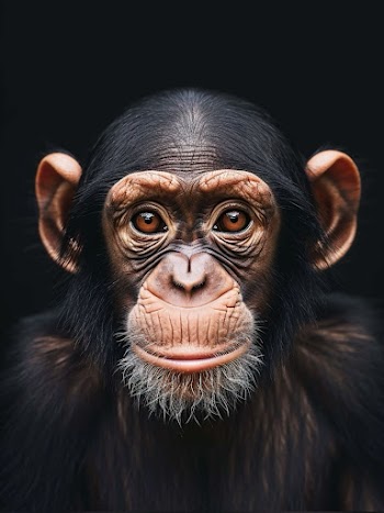 Chimpanzee Face Picture