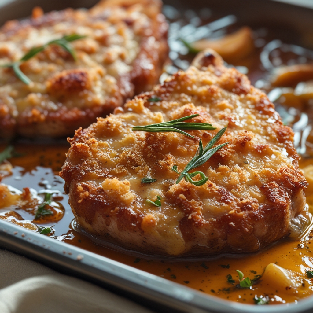 Crispy Parmesan Crusted Pork Chops - Easy Homemade Weeknight Dinner