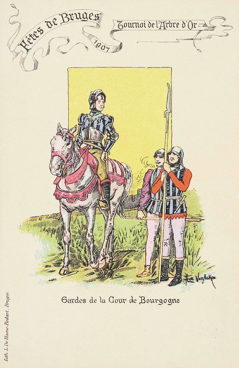 Gardes de la Cour de Bourgogne 1907