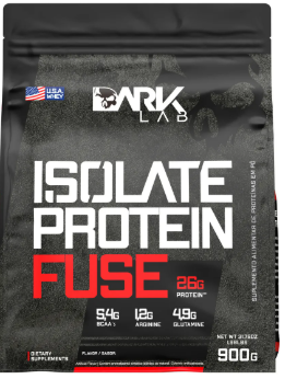 Suplemento Whey Isolate Protein Fuse Premium Chocolate 900g