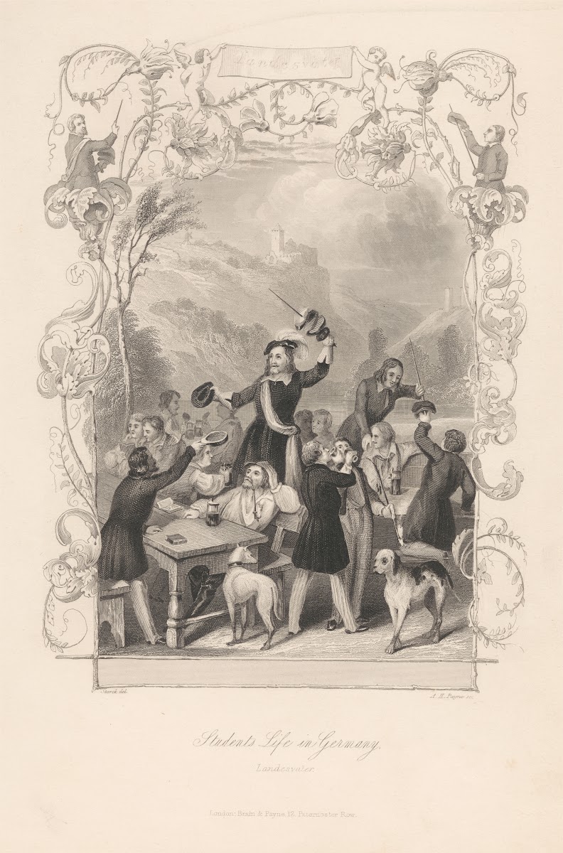 Students Life in Germany Landesvater 1846