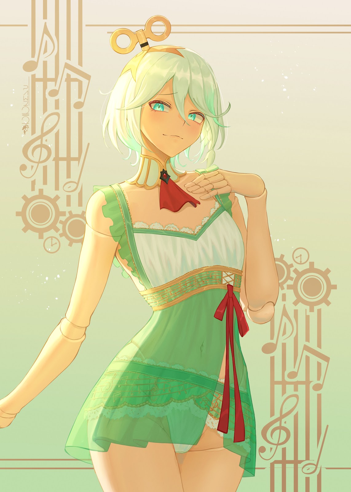 Cecillia Immergreen Foil Card by Pawz212