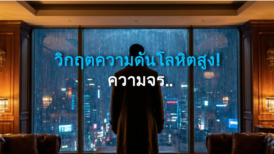วิกฤตความดันโลหิตสูง! ความจริงที่คุณต้องรู้ก่อนมันจะคร่าชีวิตคุณ