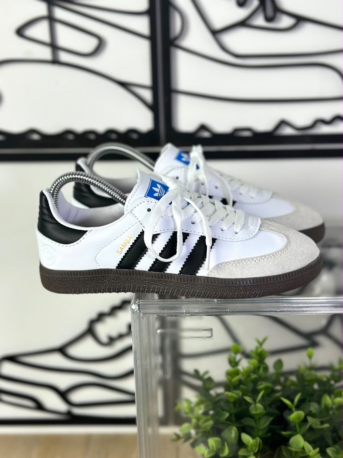 Adidas Samba Blanco Negro Gum