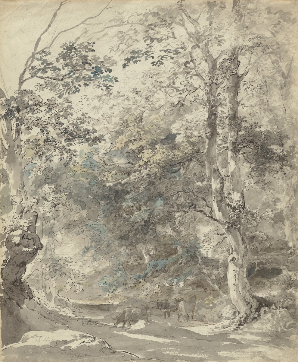 Wooded Landscape with Cows 1793