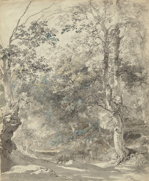 Wooded Landscape with Cows 1793