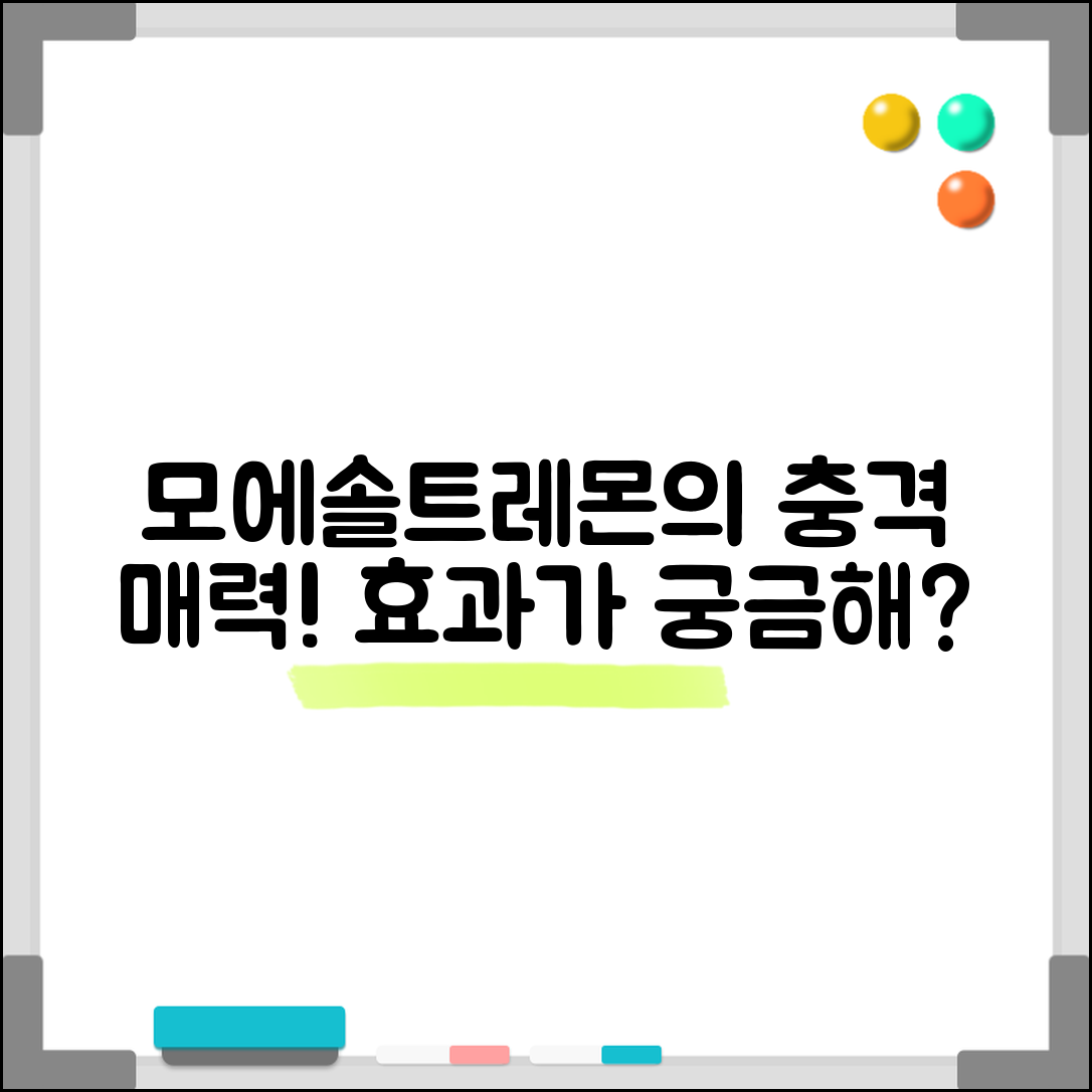 충격적인 모에솔트레몬의 매력과 효과!