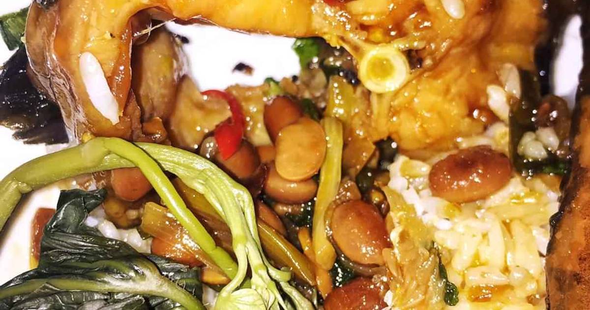 Cá ngát kho tương hột