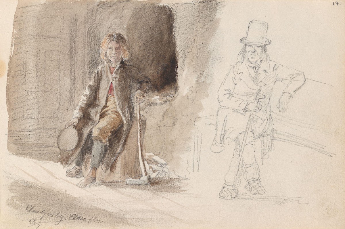 Sittende mann Ambjörby sittende mann Mitanderfors 1852