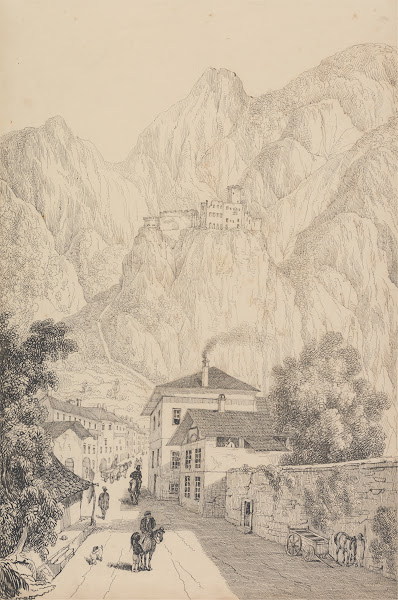 Castle of Salurn near the Town 1840