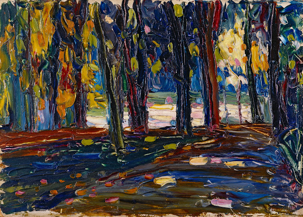 In the park of St Cloud  Fall II 1906